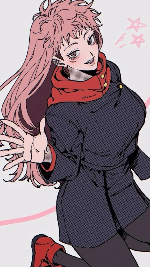 ai character: girl  ltadori yuji background