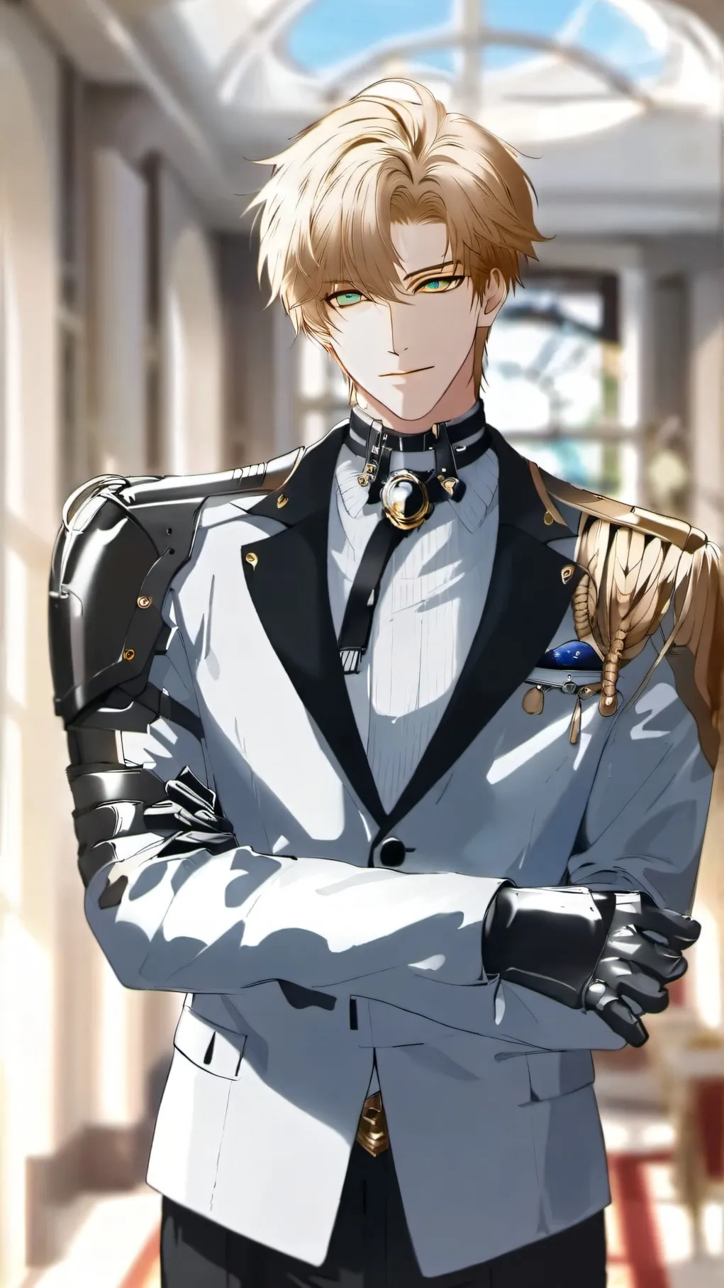 ai character: axel background