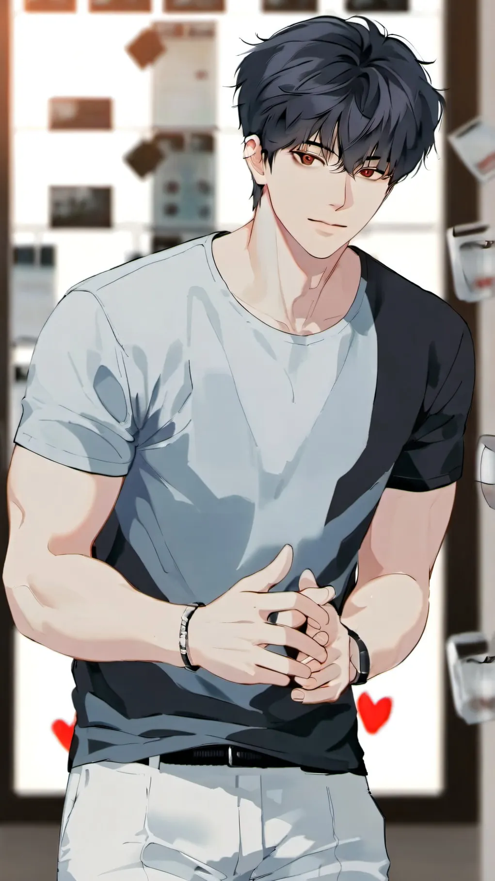 ai character: strict boss background