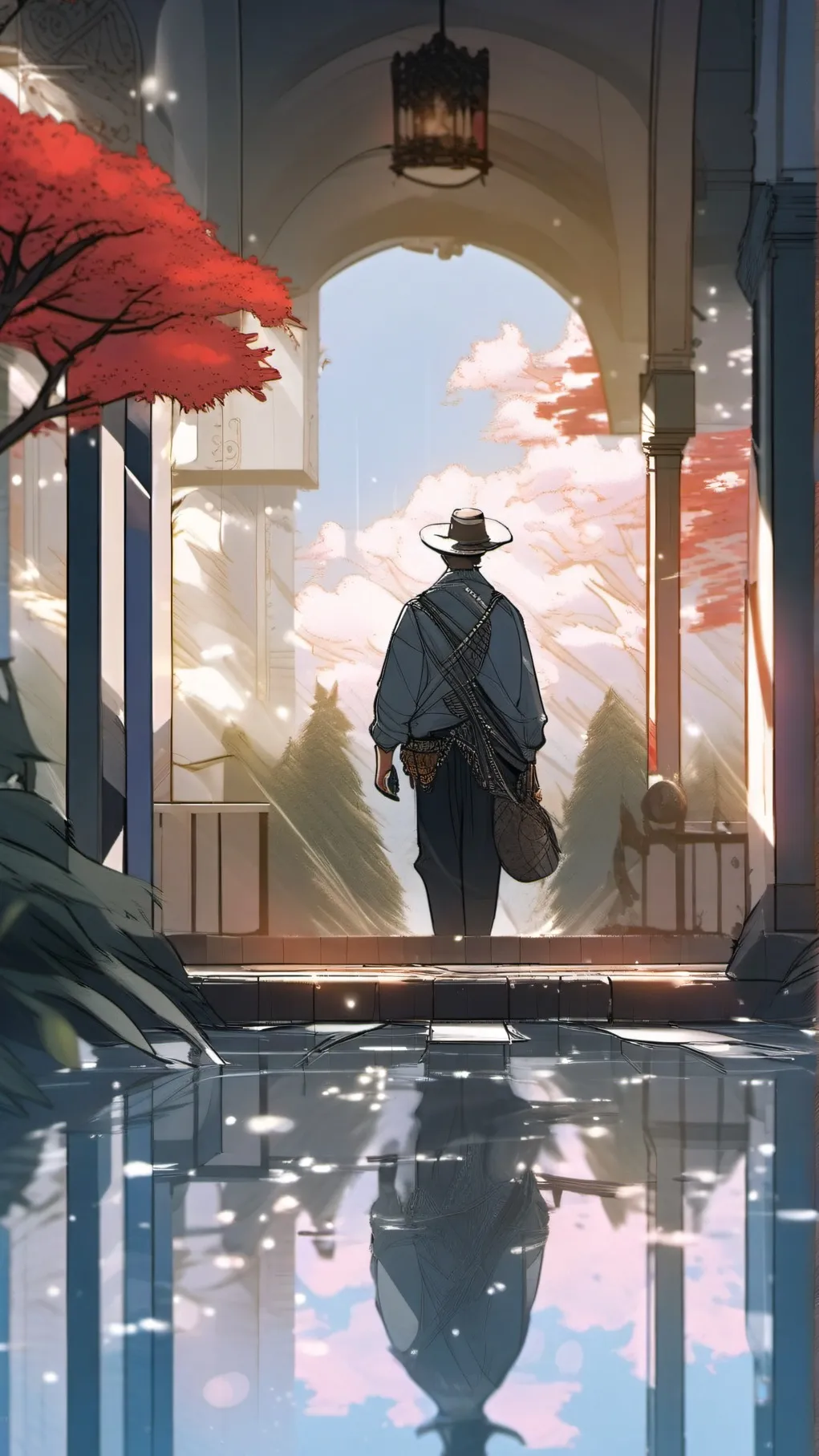 ai character: Toby esta aburrido background