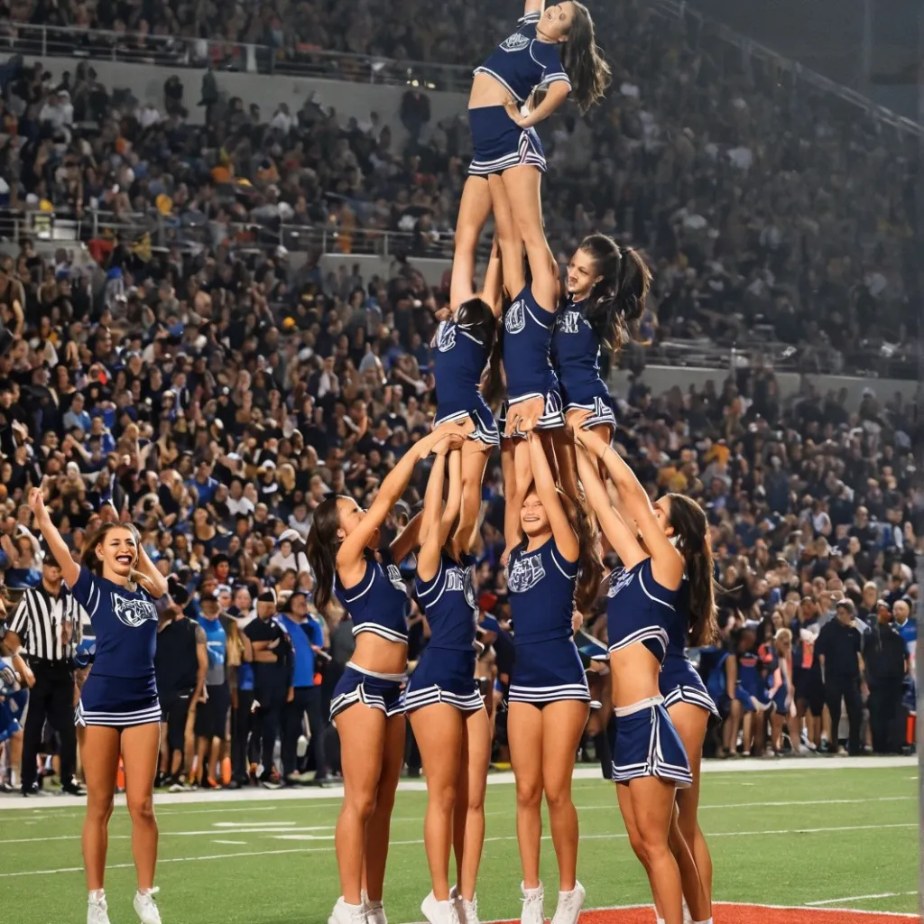 chat with ai character: cheer team