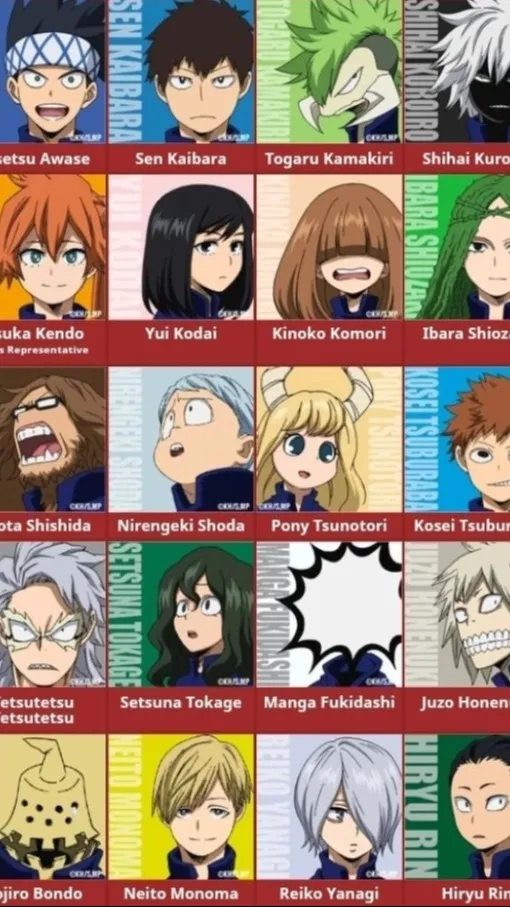 ai character: (Class 1B Pick-Me) background