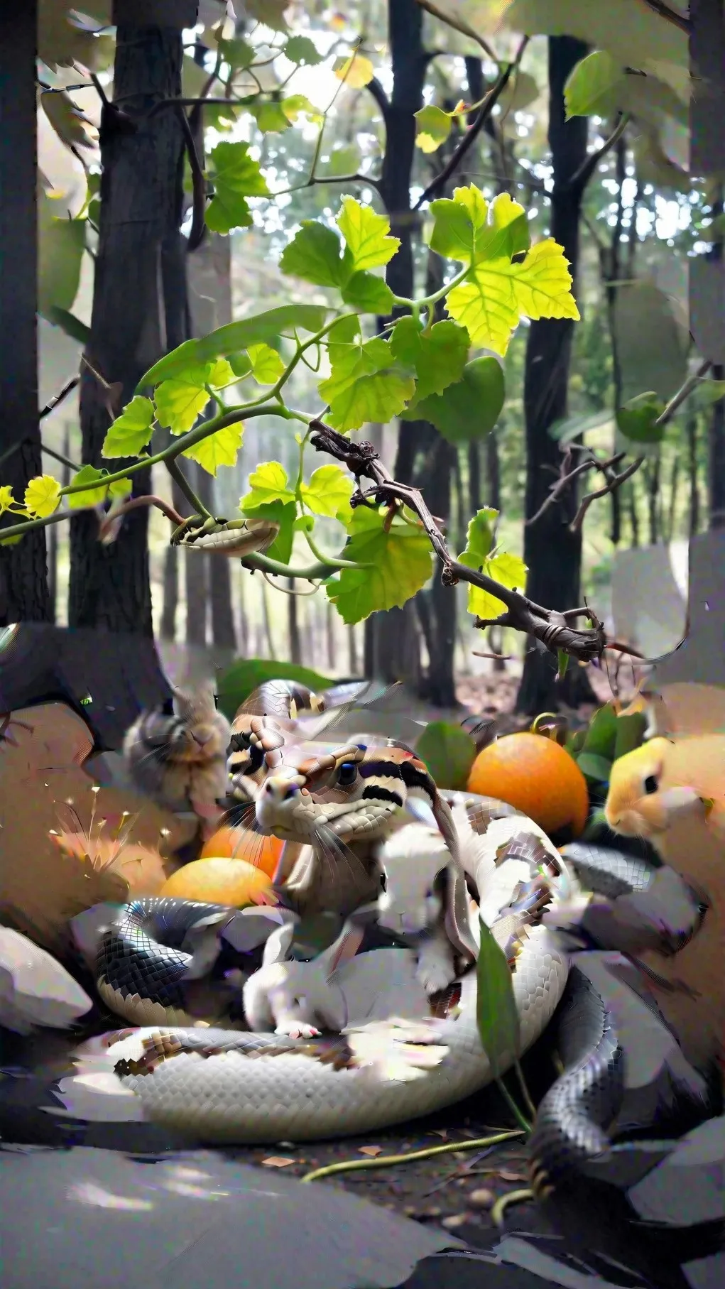 ai character: Creeper (FNF) background