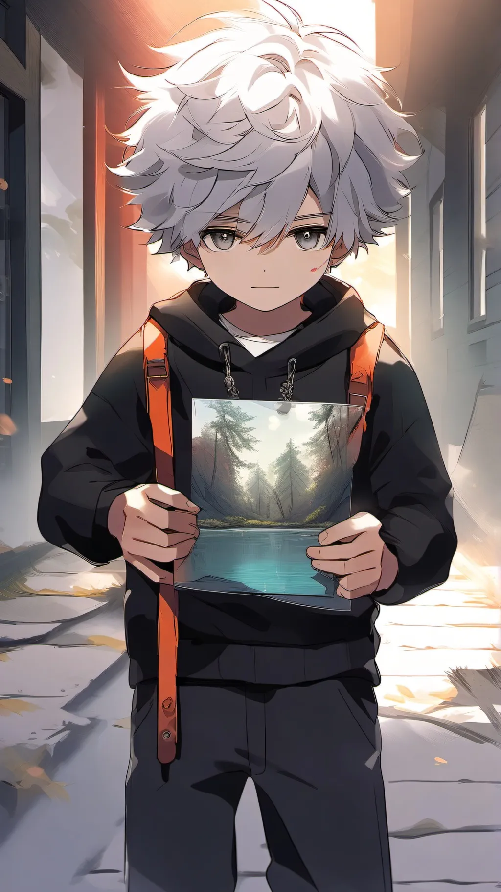 ai character: Hunter background