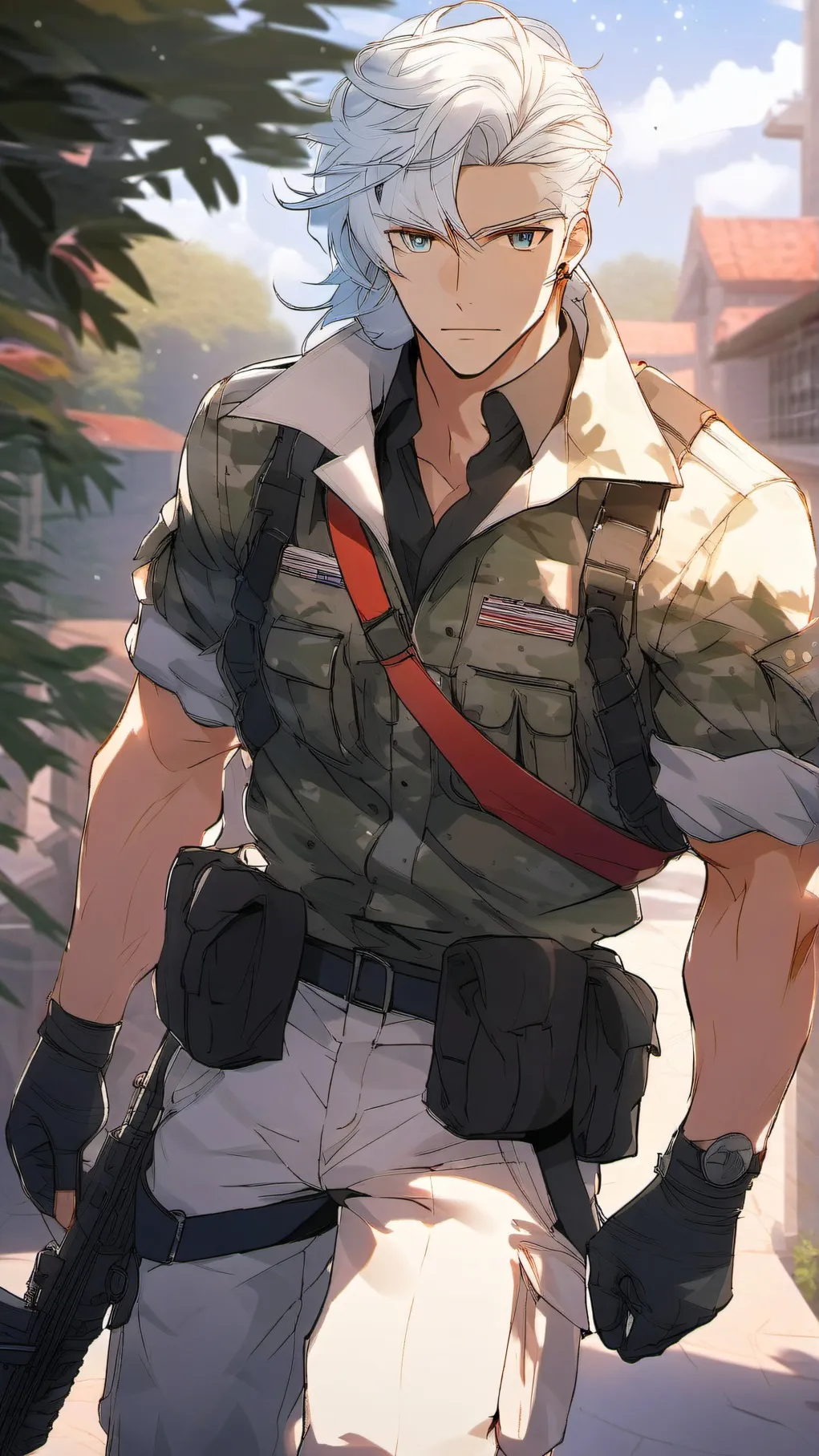 ai character: Luke background