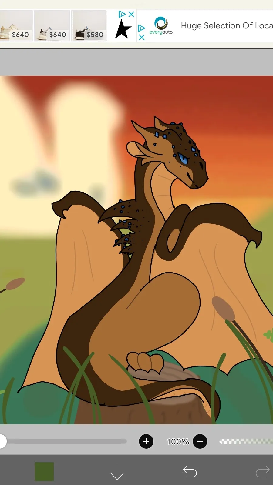 ai character: WoF road-trip  background