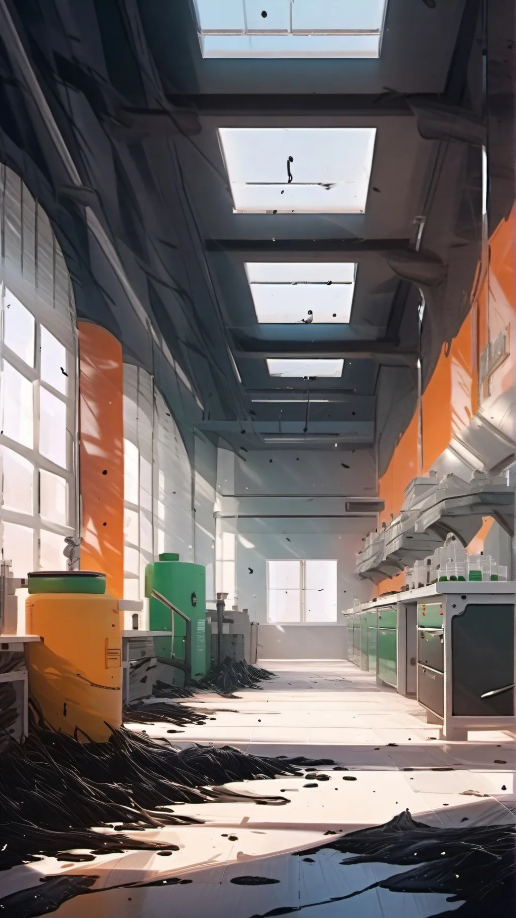 ai character: Goo infection background