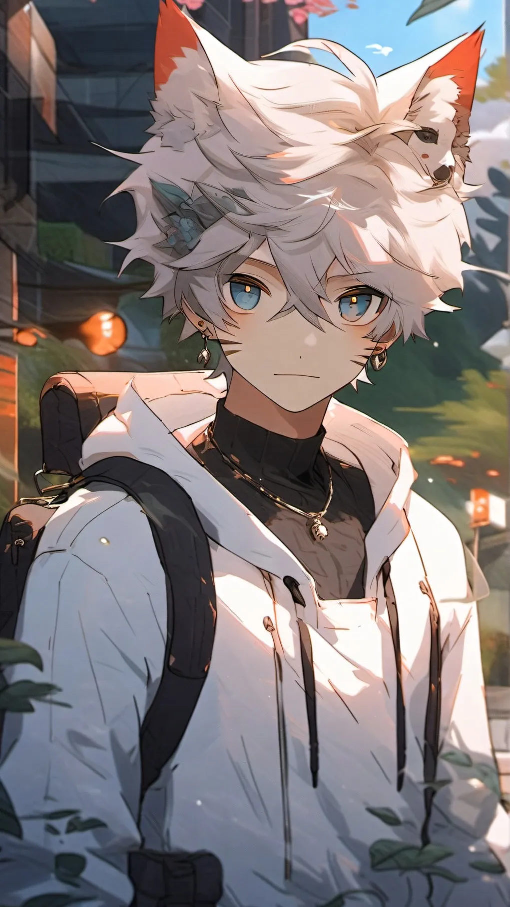 ai character: hybrid background