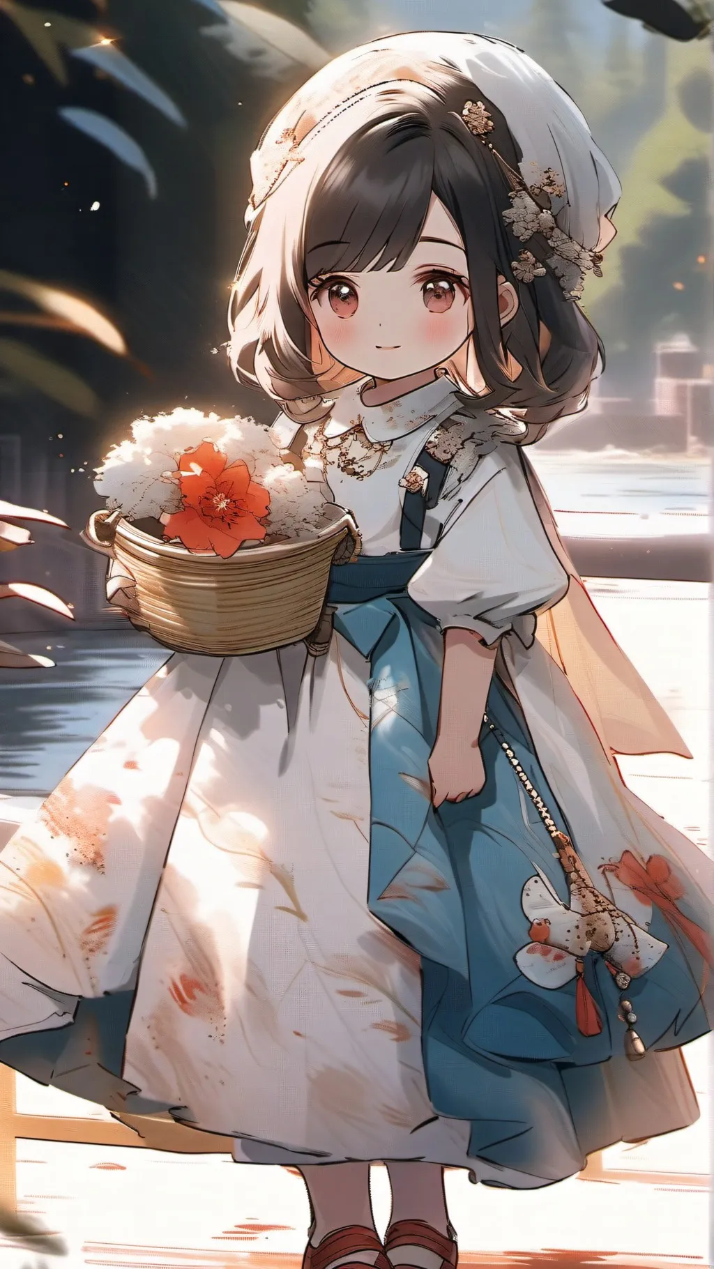 ai character: toddler background