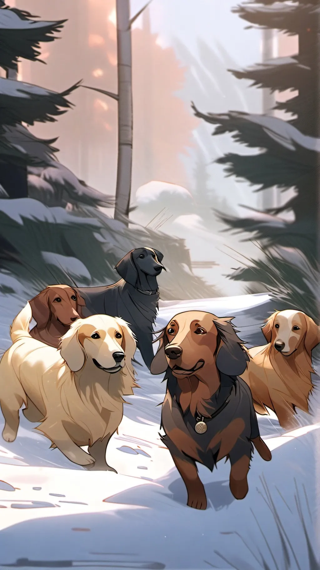 ai character: Ally Pups background