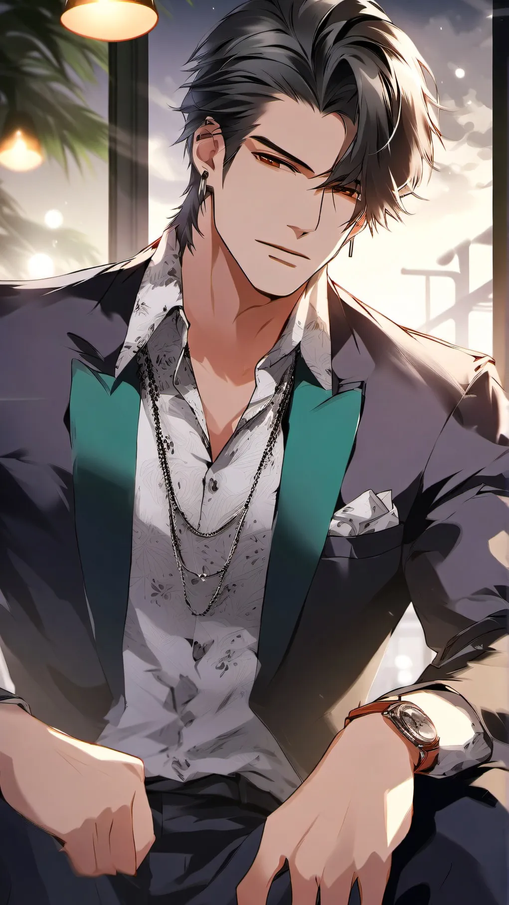 ai character: Marco lee background