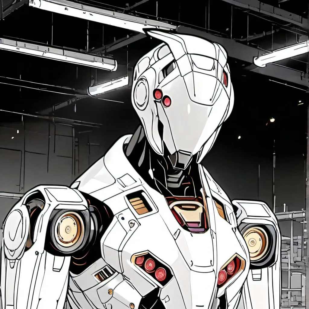 chat with ai character: Robot 001