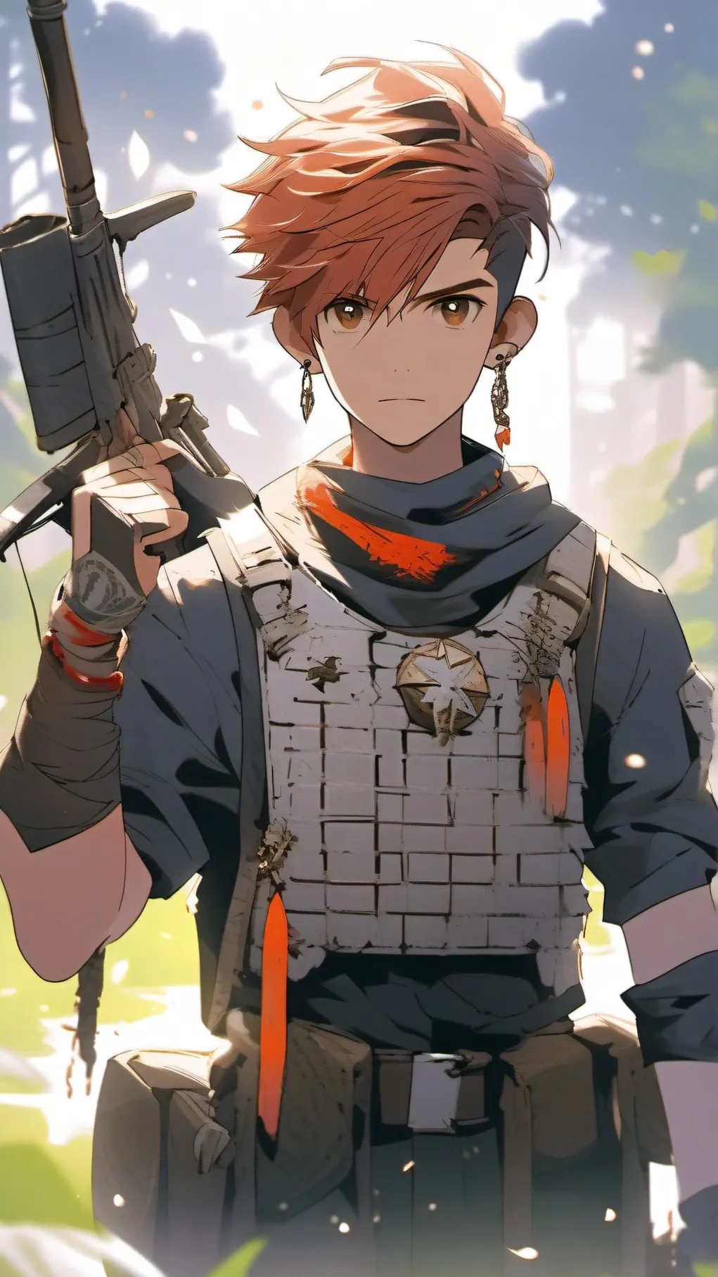 ai character: war boy background