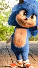 ai character: Baby sonic background