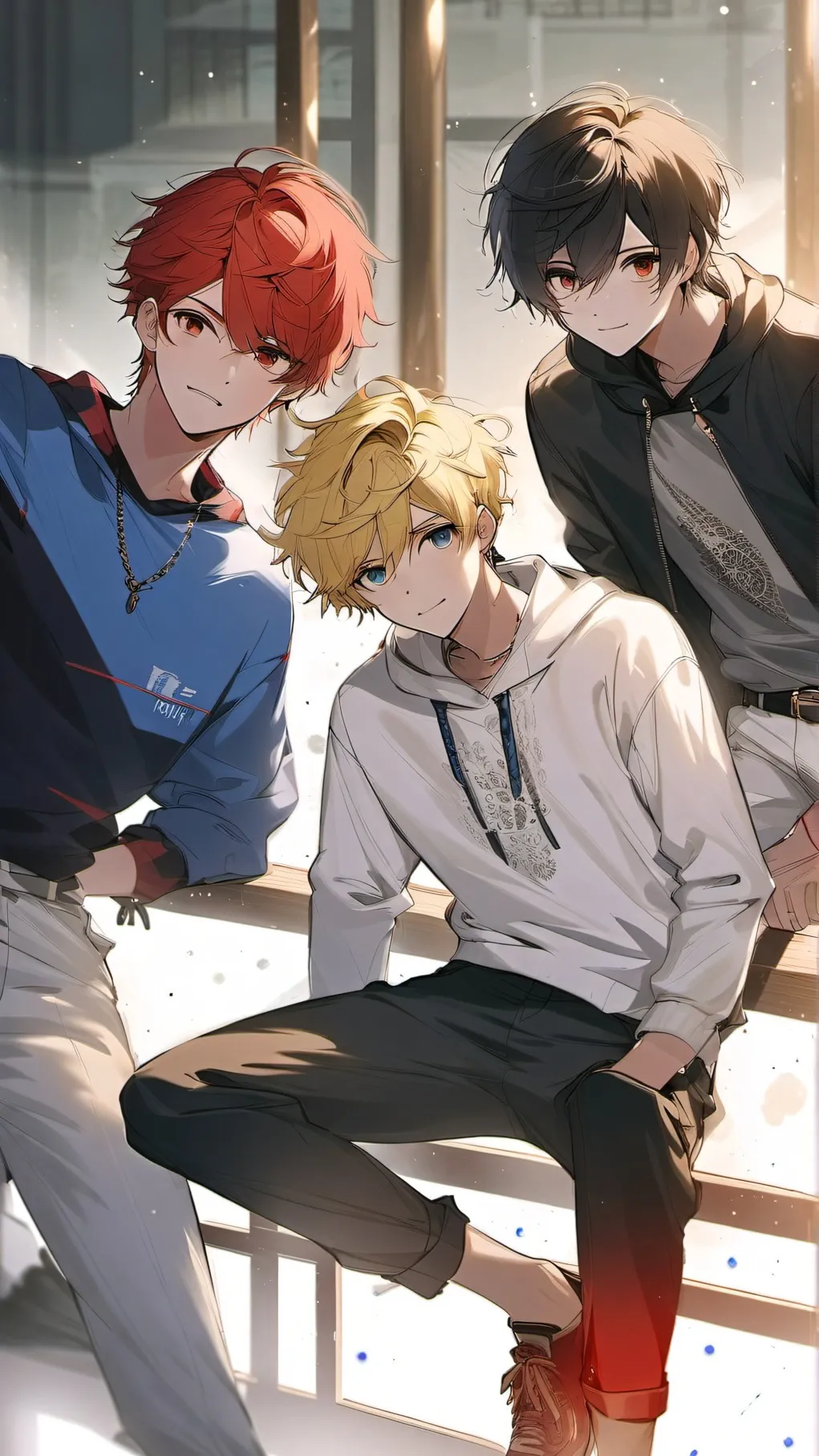 ai character: Roomies background