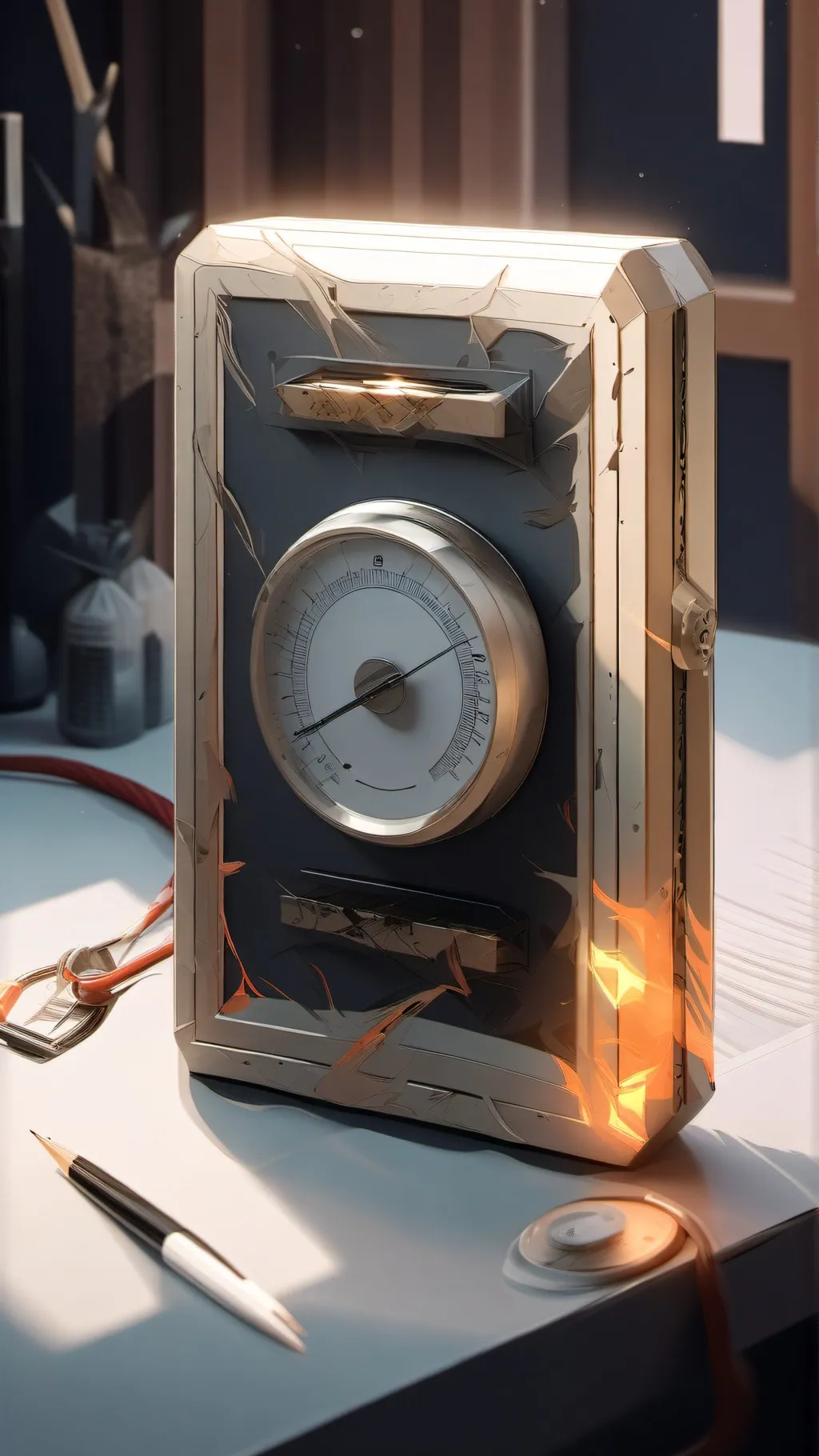 ai character: Rizz meter  background