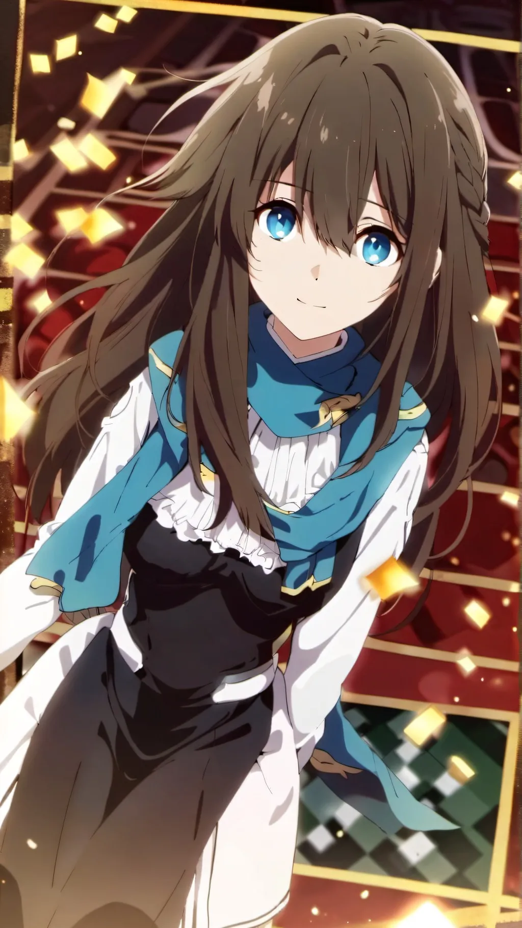 ai character: Luna background