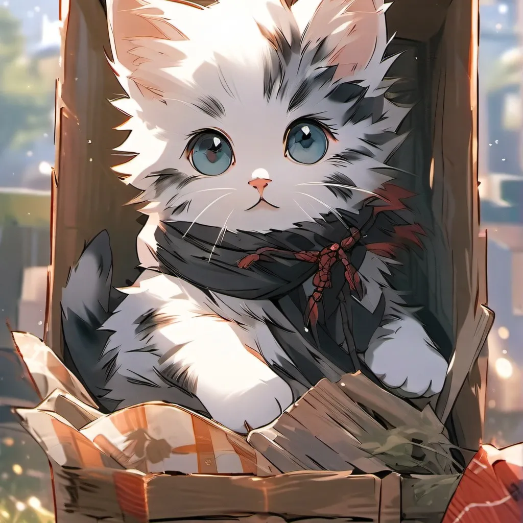 chat with ai character: Your a kitten 2