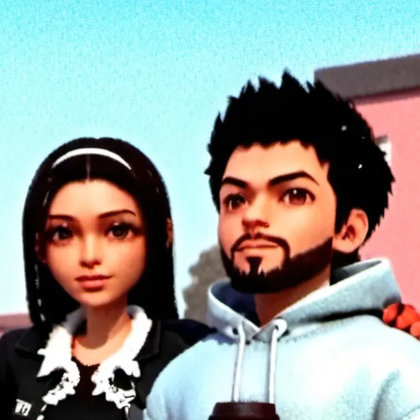 chat with ai character: The couple
 Ha