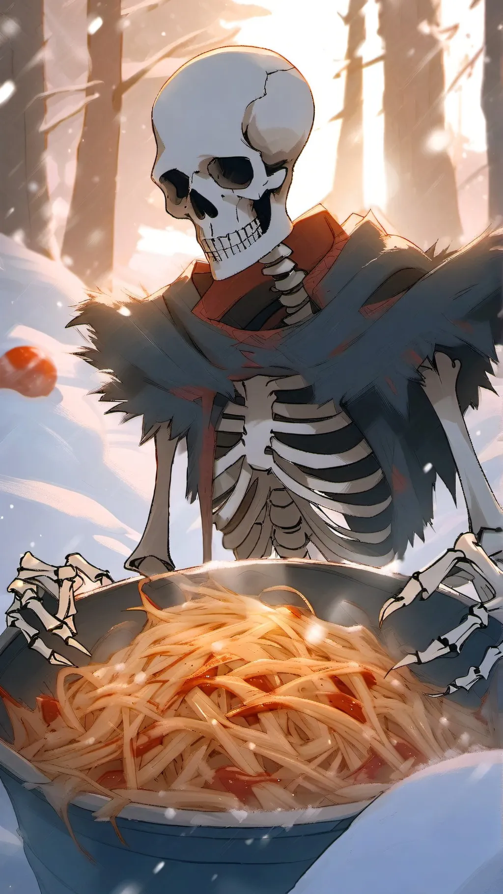 ai character: Papyrus background