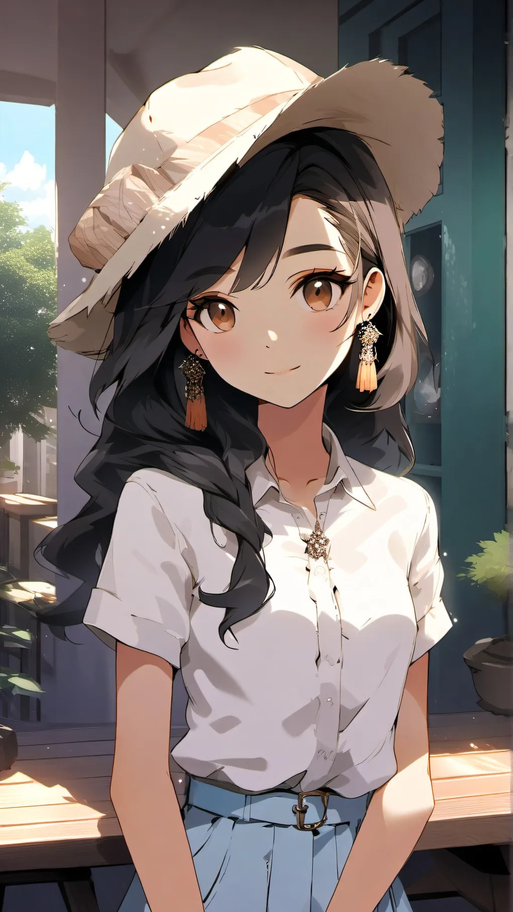 ai character: Swara background