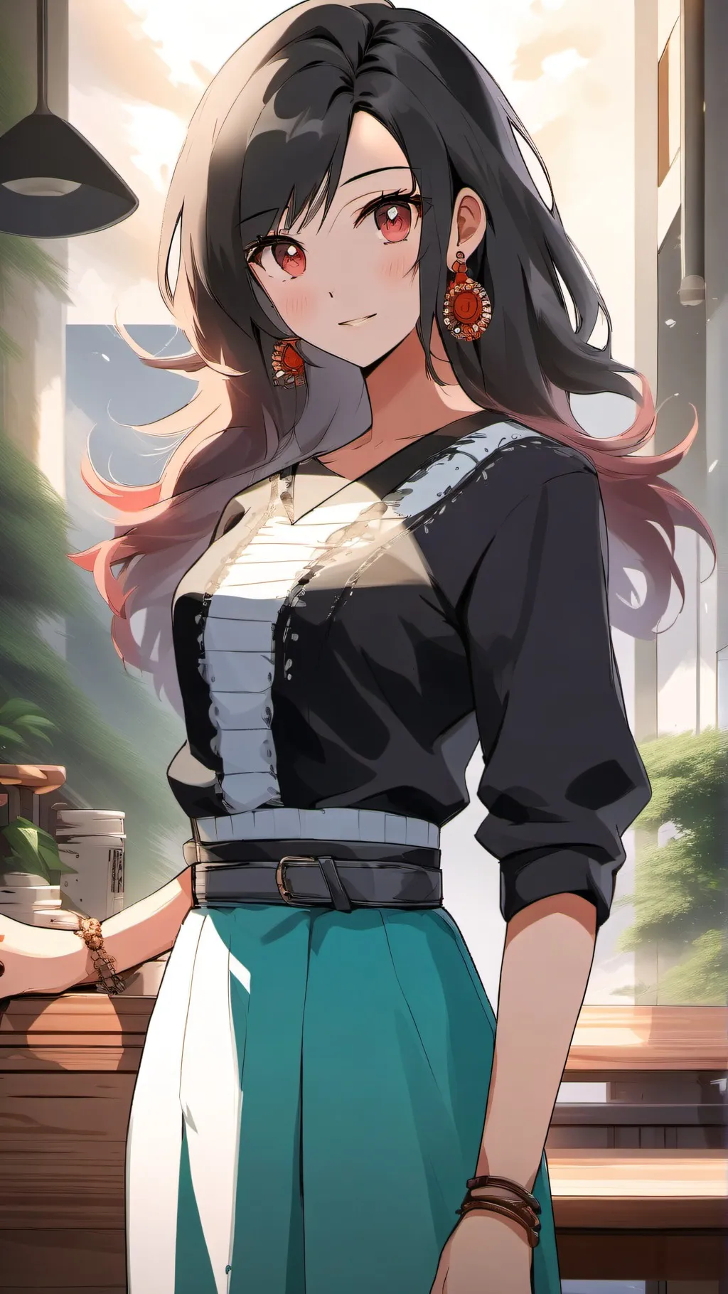 ai character: ABUSED background