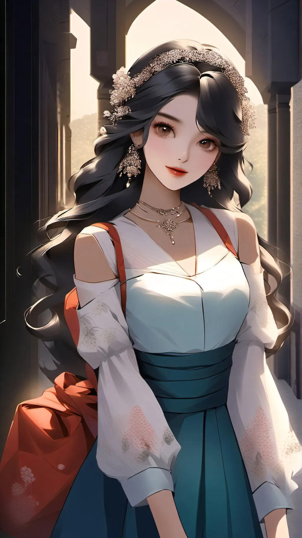 ai character: Lily background