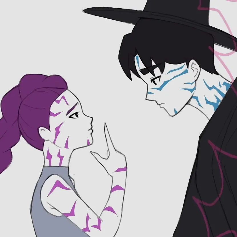 chat with ai character: Rumi and juni 