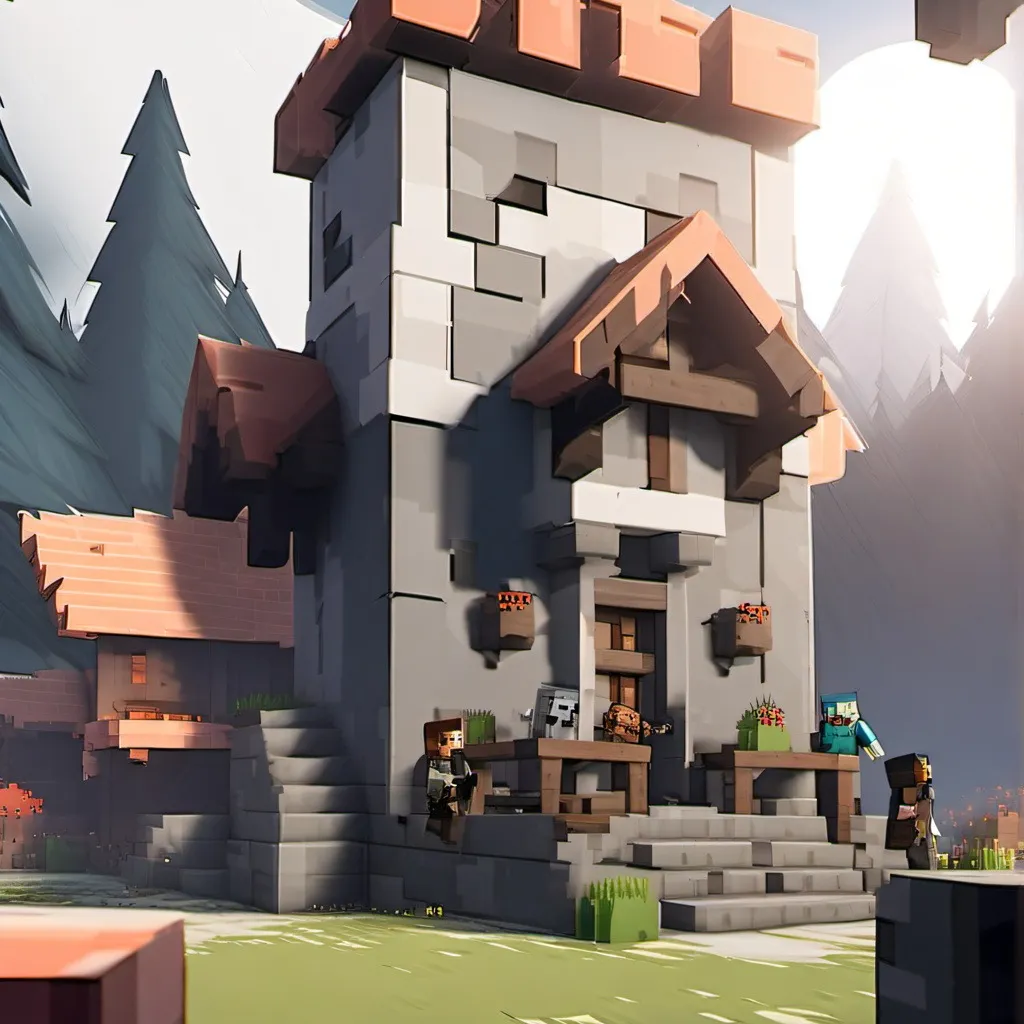 chat with ai character: Bloxd lobby 12344