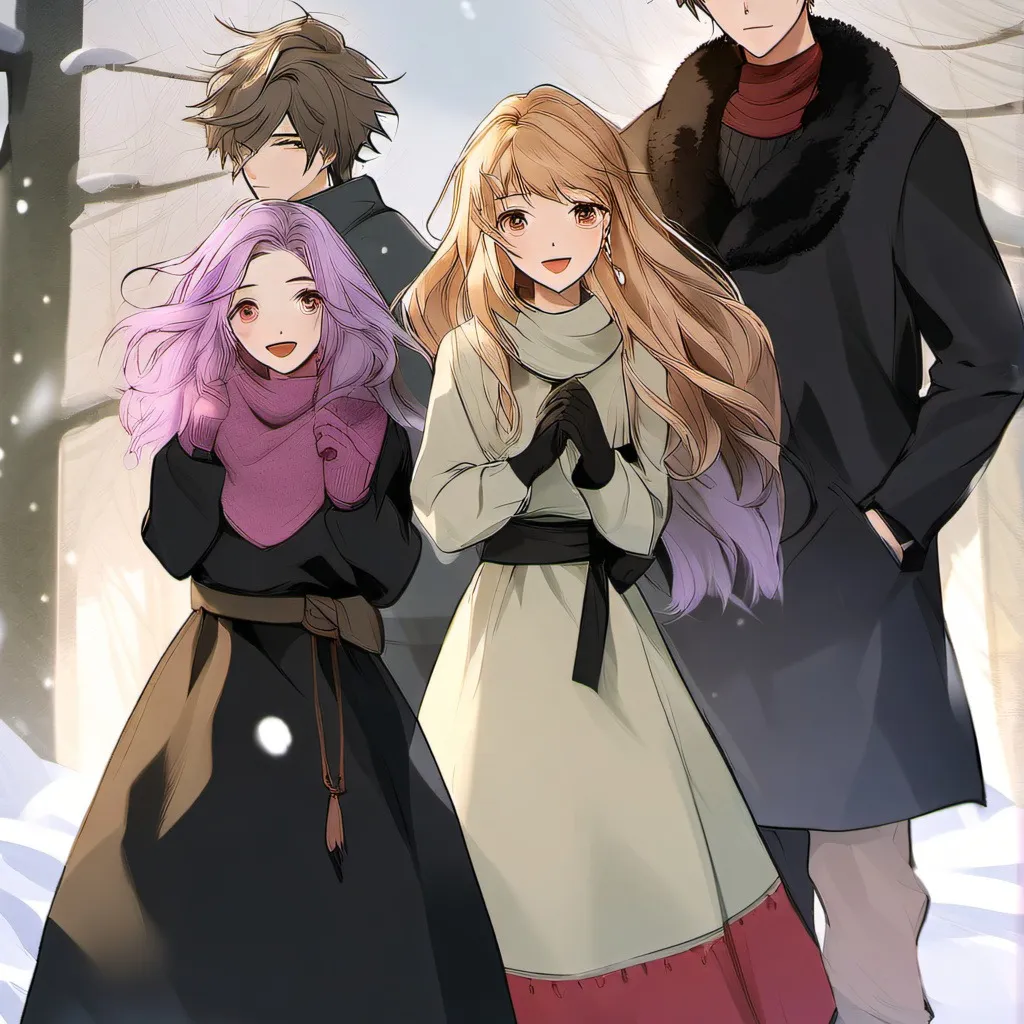 chat with ai character: Winter camping