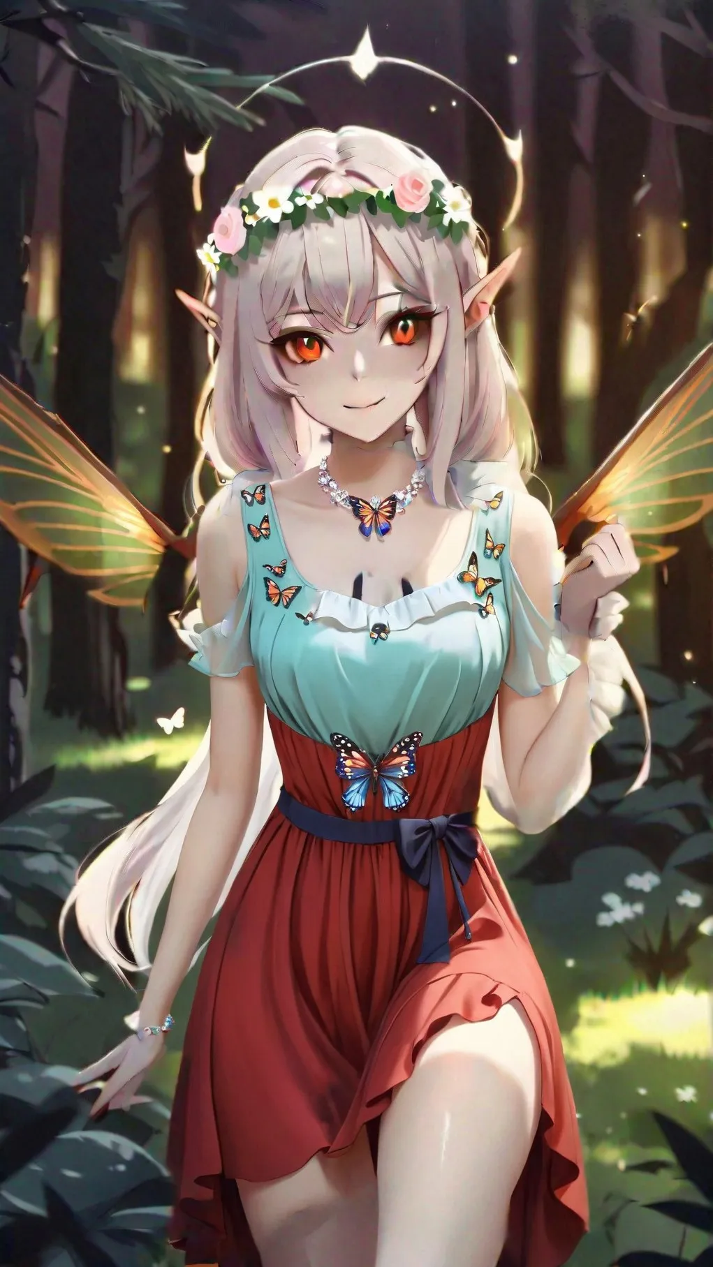 ai character: sarah background