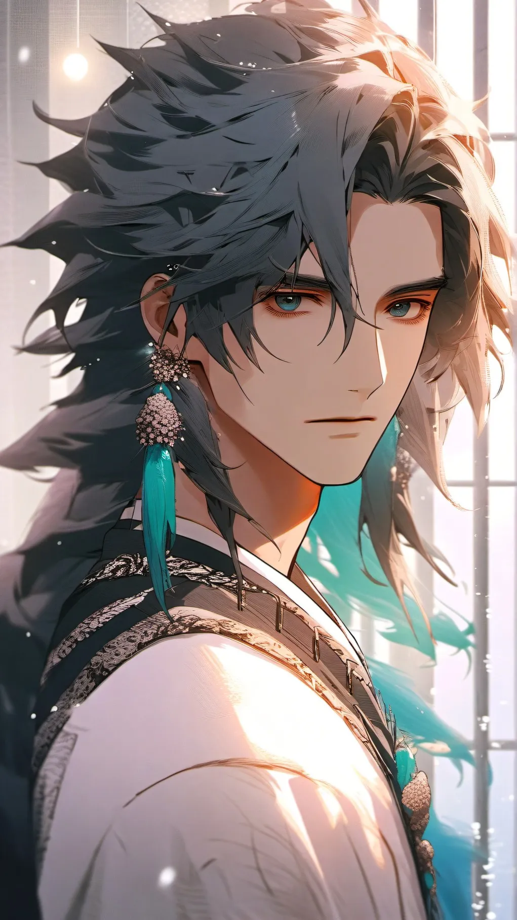 ai character: leon background