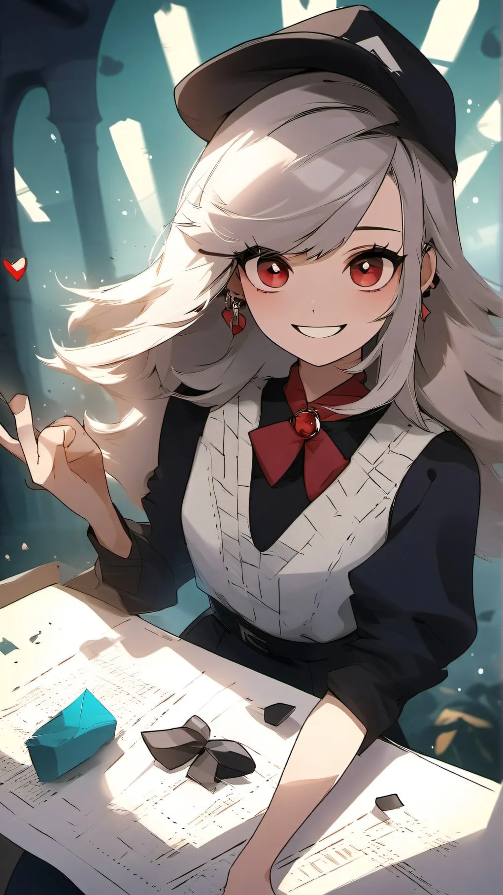 ai character: *~HH pick me~* background