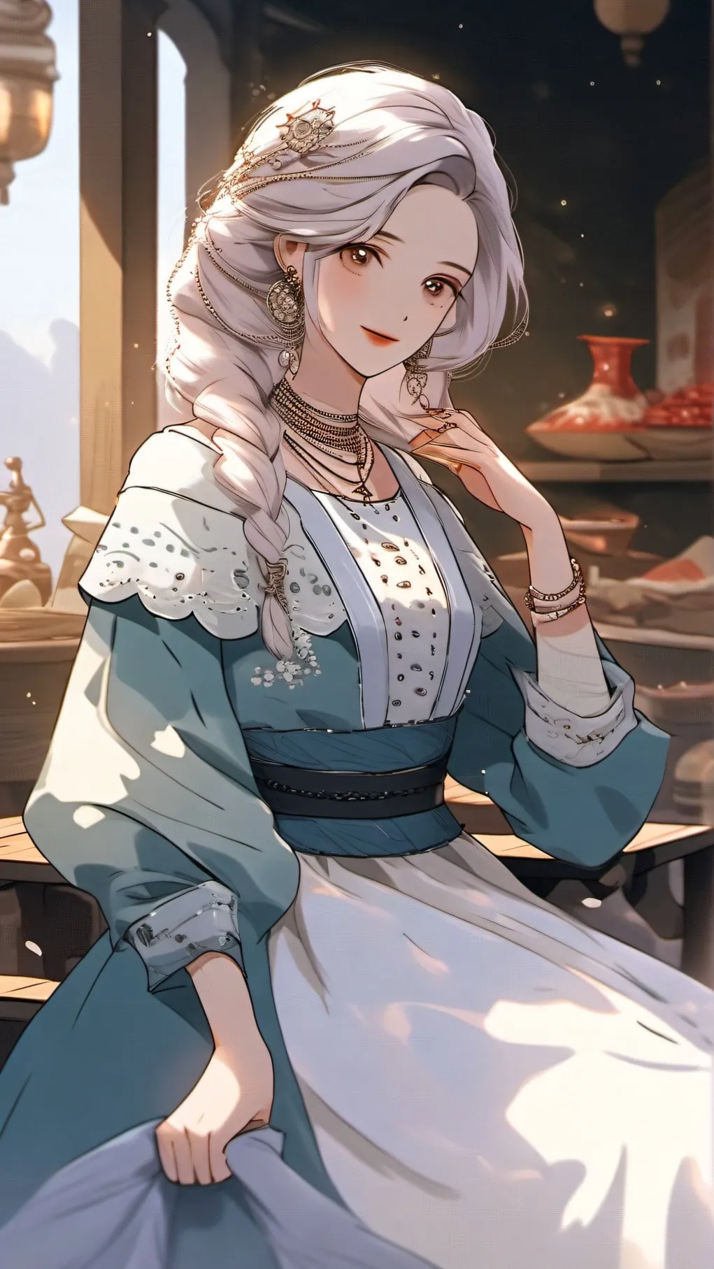 ai character: RANDOM background