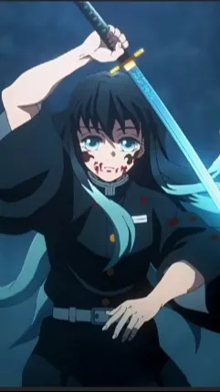 ai character: kill a demon kny  background