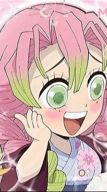 ai character: mitsuri❤🌹✨ background