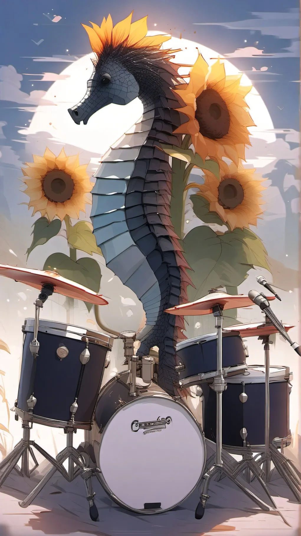 ai character: famous band background