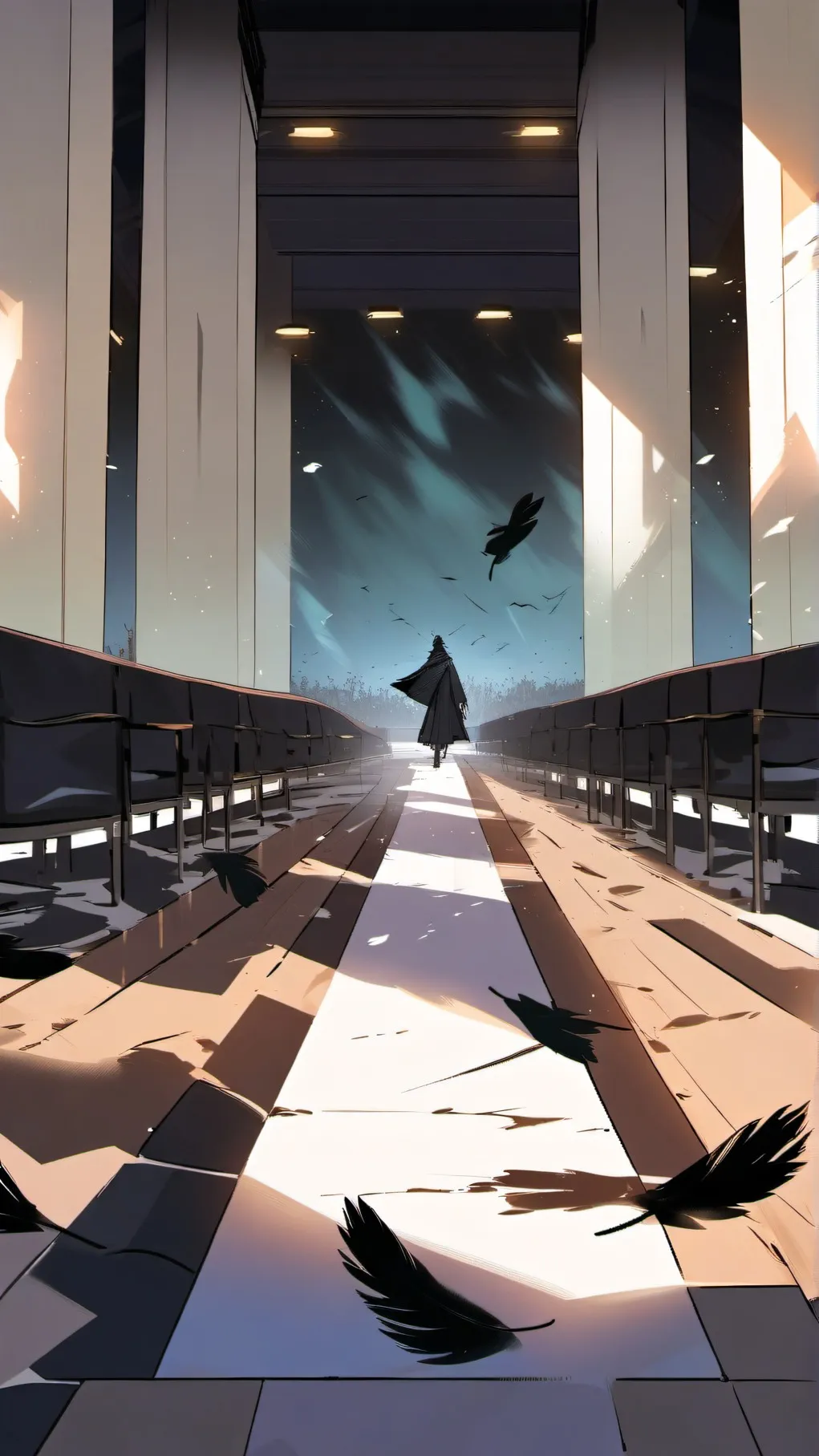 ai character: YOU R A MODEL background