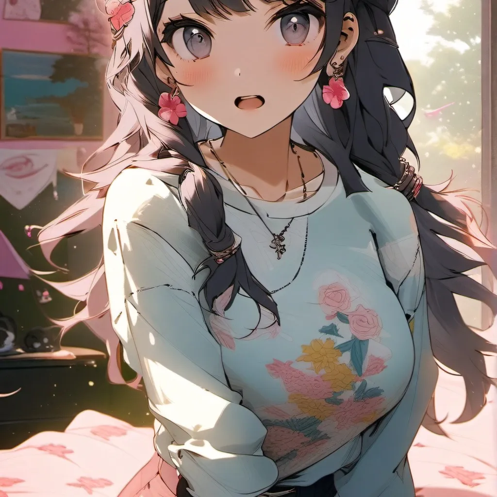 chat with ai character: U wake up as a gir