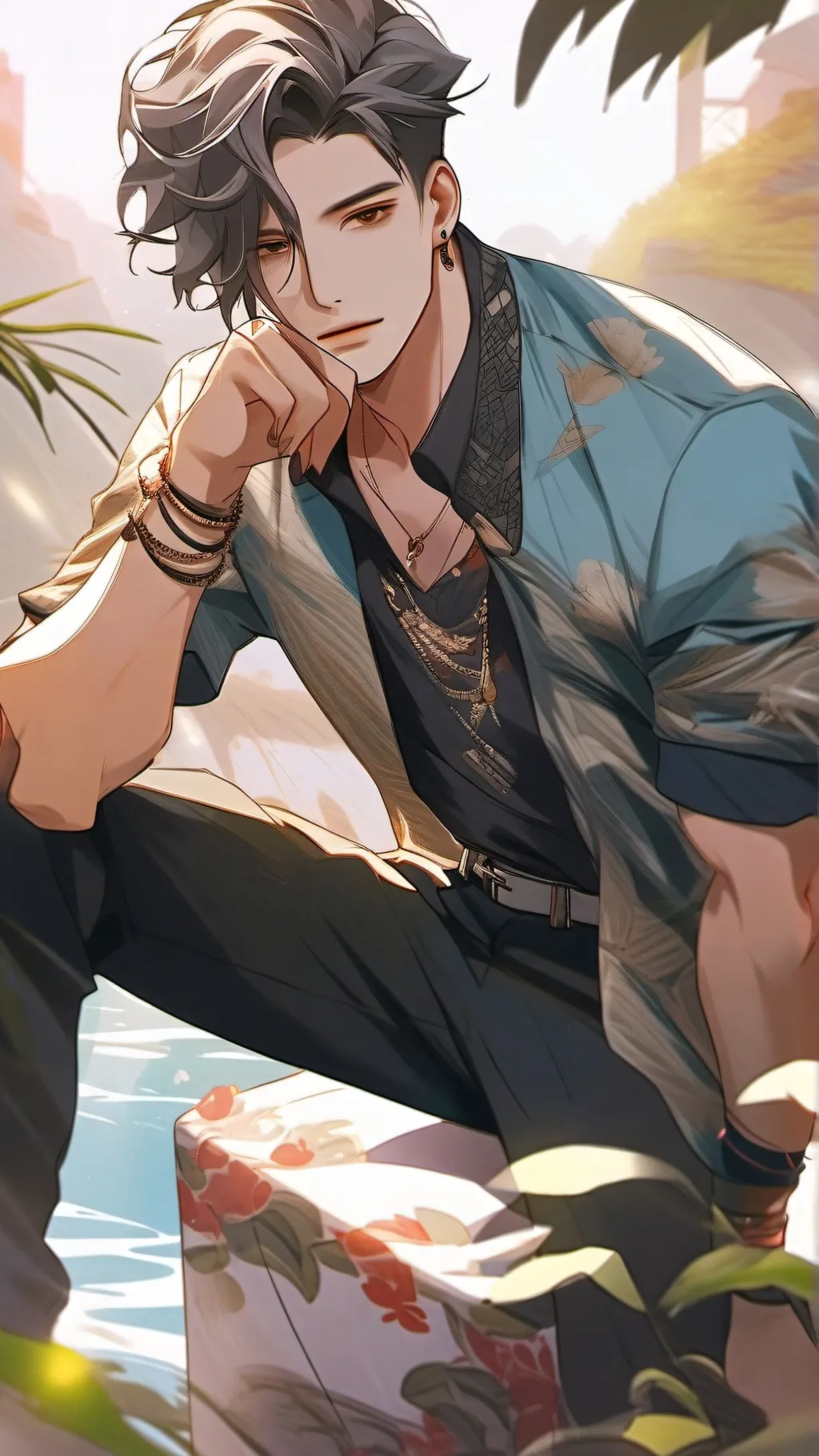 ai character: Nick background