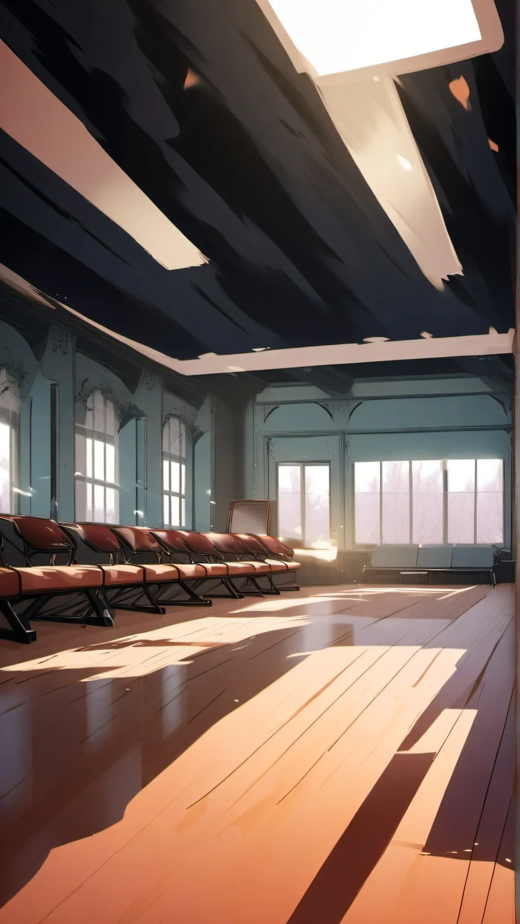 ai character: Kpop Audition background