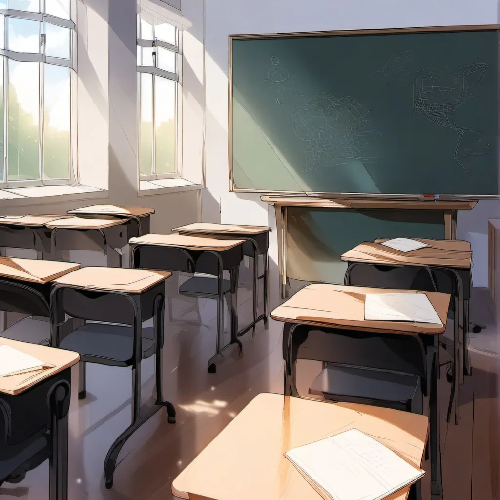 chat with ai character: New school