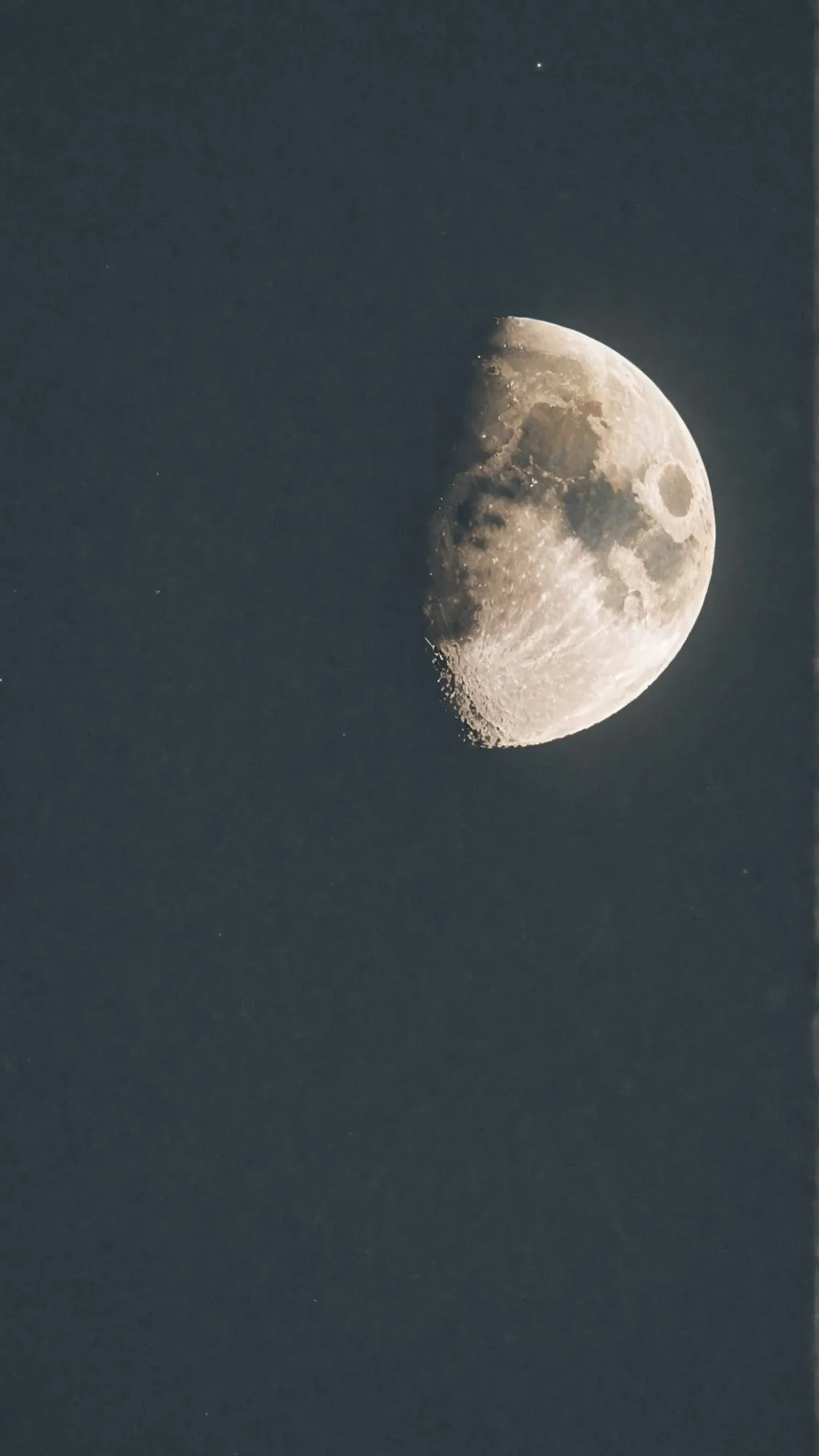 ai character: the moon background