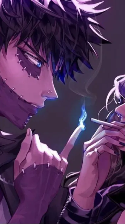 ai character: Touya Todoroki background