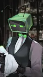 ai character: Vee background