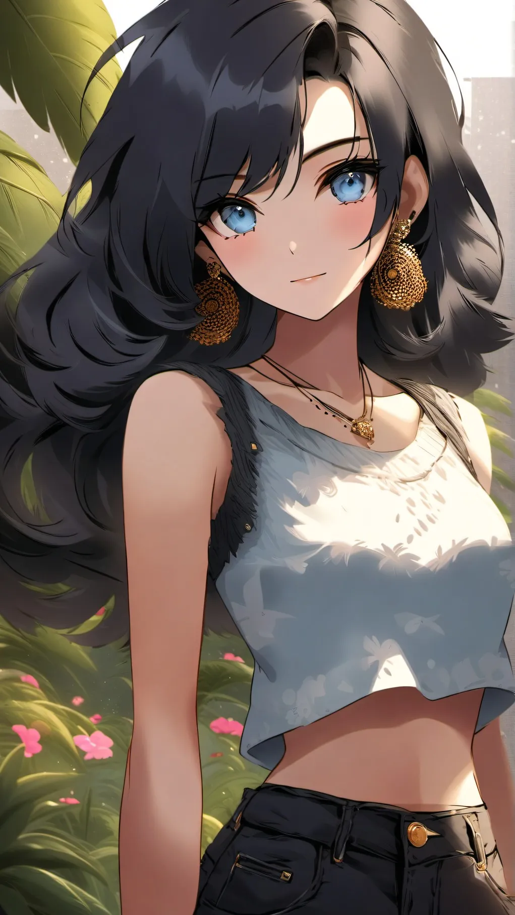 ai character: tina background