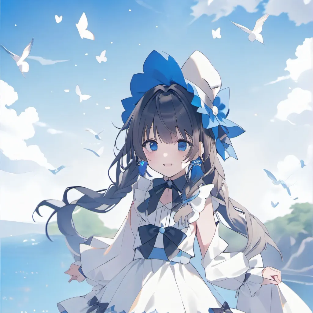 chat with ai character: Smiling