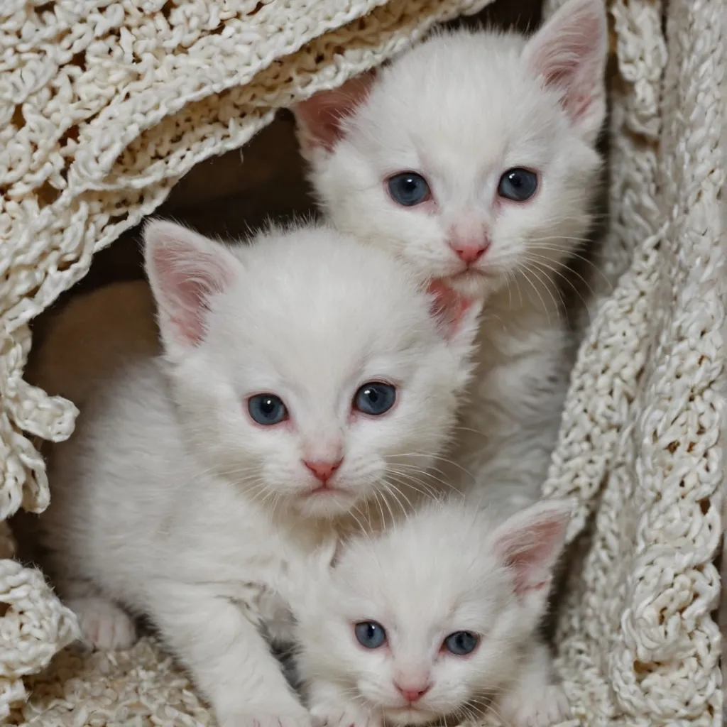 chat with ai character: new born kittens