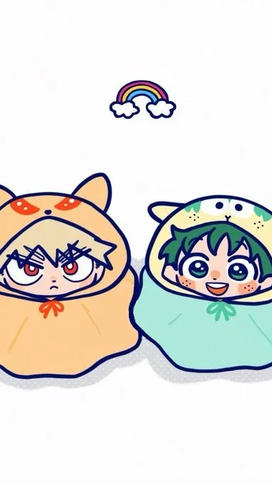 ai character: bk & dk as babies background