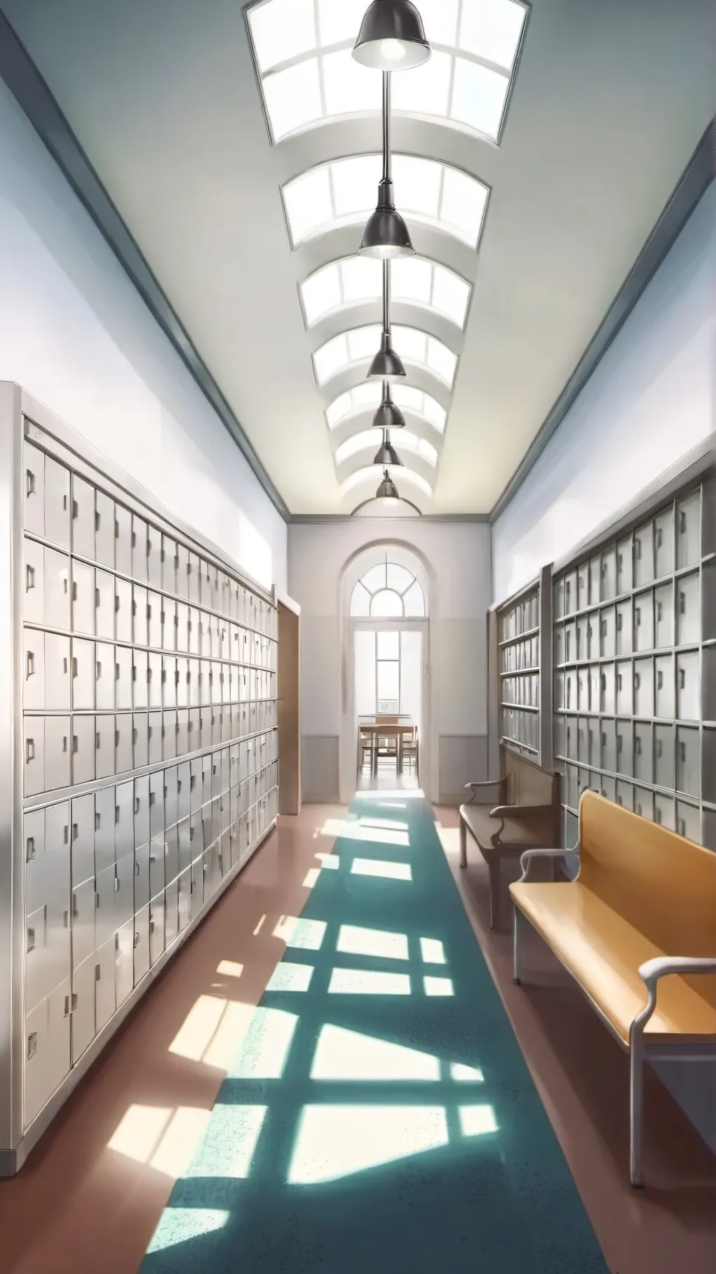 ai character: girl controls boys background